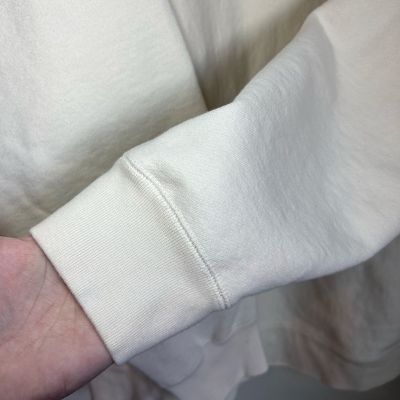 Adele Official Merch Hello Its Me Fleece Sweatshirt Crewneck Bone White Tour XXL - Picture 7 of 15